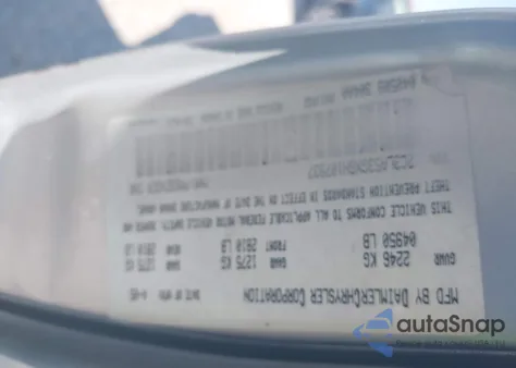 2006 Chrysler 300 Touring from USA, damaged, VIN 2C3LA53GX6H107937